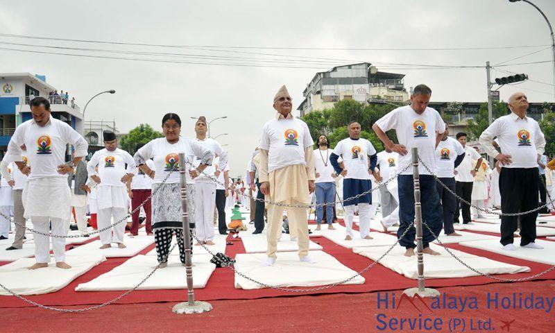 Nepal Celebrates International Yoga Day 2018