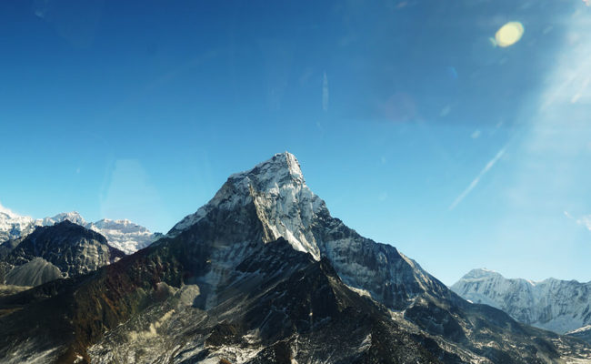 Everest Mountain Flight by plane