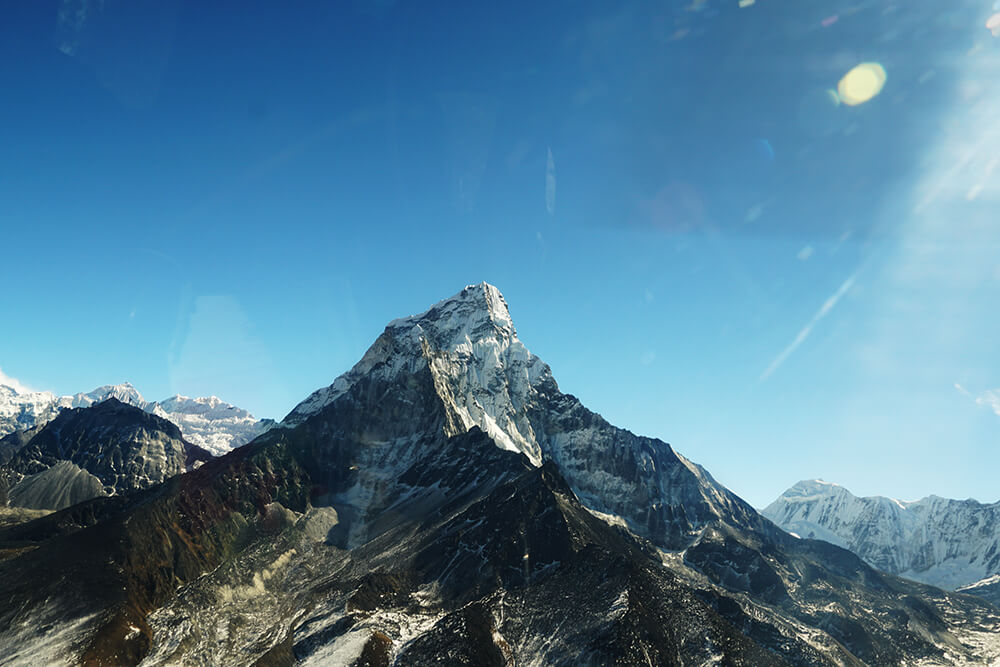 Everest Mountain Flight by plane