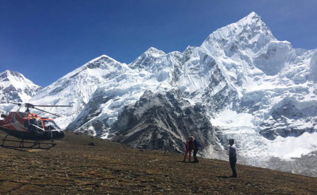 Nepal Private Helicopter flight Tour