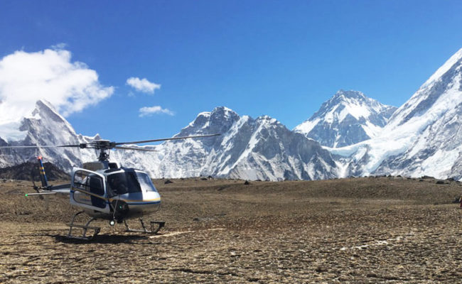 Nepal Private Helicopter flight Tour Cost