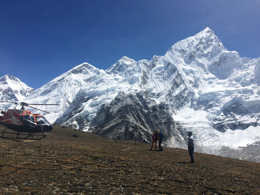 Nepal Private Helicopter flight Tour